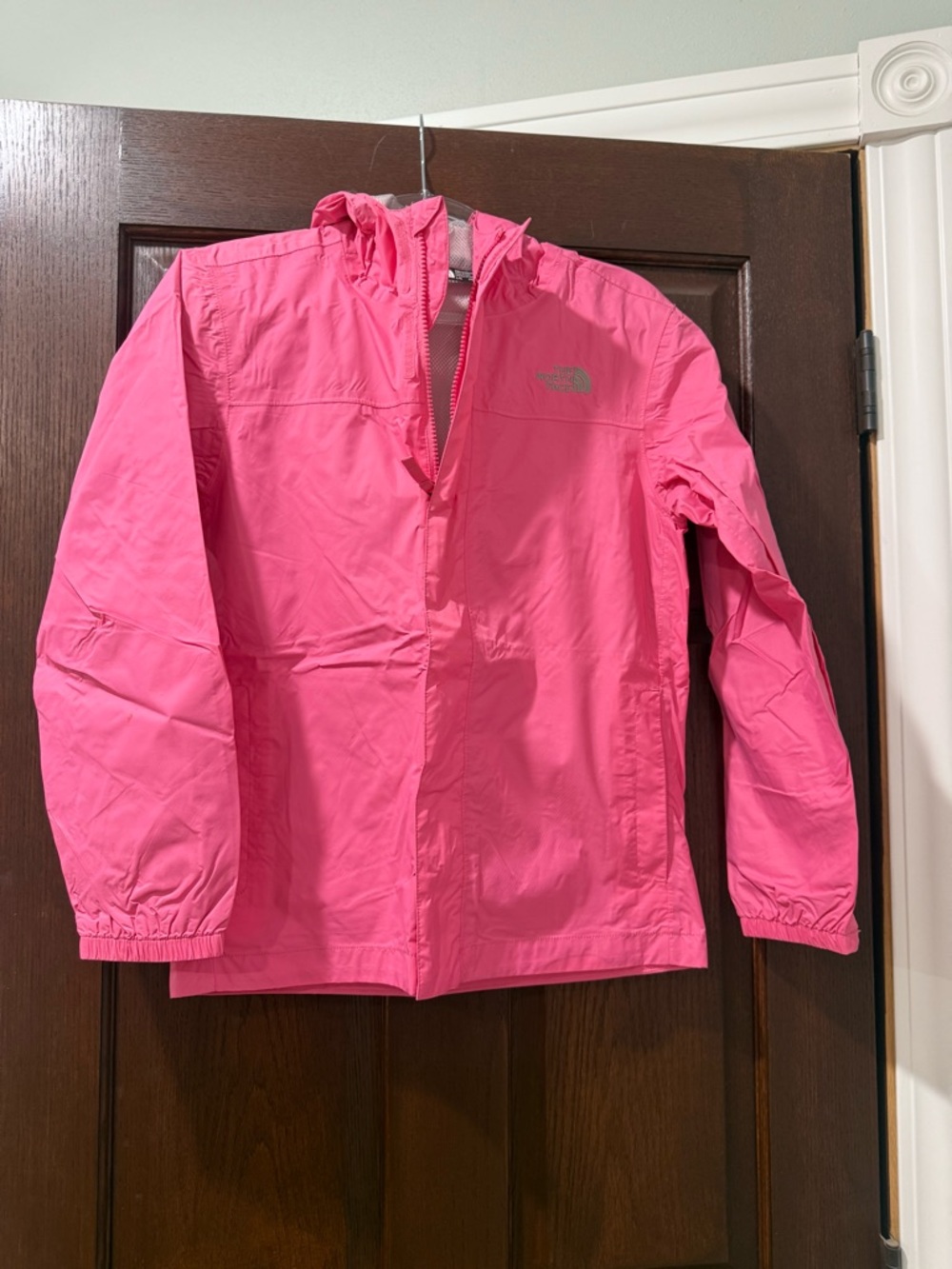 The North Face Hot Pink Hooded Windbreaker